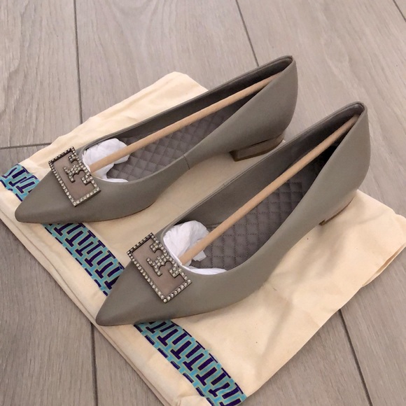 Tory Burch Embellished GIGI Flat